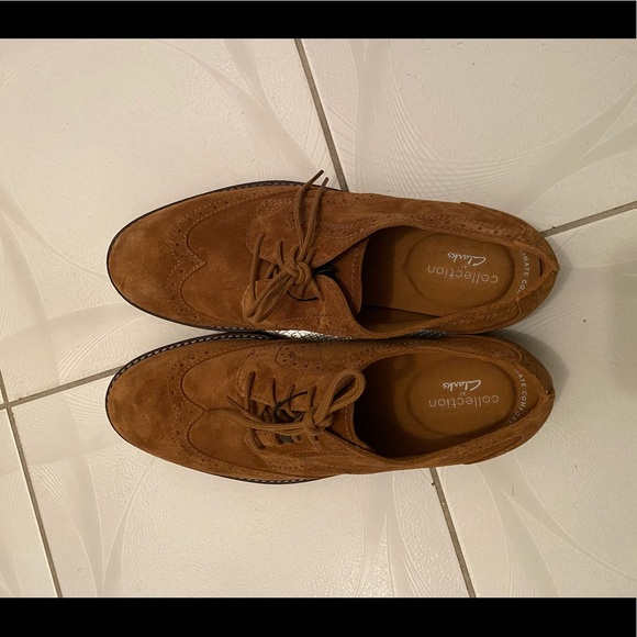 Clark’s Oxford style shoes